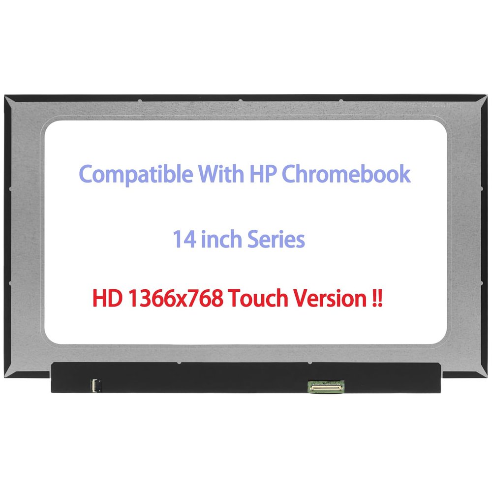 ARUISIFX 14.0" LCD Replacement Compatible with HP Chromebook 14a-ca0790wm LCD Touch Screen Display Panel HD(1366x768) (Only for Touch Version !!)