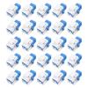 Xunsomten - 25pcs LC/UPC Fiber Optic Coupler Keystone Jack Modular view 1
