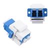 Xunsomten - 25pcs LC/UPC Fiber Optic Coupler Keystone Jack Modular view 3