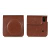 Andoer Instant Camera Storage Case PU Leather Magnetic Buckle with Shoulder Strap Compatible with Fujifilm Instax Square SQ40/SQ1, Brown view 2