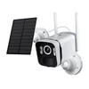 Outdoor 4MP Solar Security Camera, Wireless WiFi Home Solar Energy Camera with Two-Way Audio, Color Night Vision, Motion Detection view 1