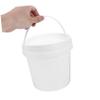 MAGICLULU 5pcs Plastic Multipurpose Bucket with Lid and Handle Food-Grade Sealed Water Buckets for Home Camping and Ranch Use and Portable Storage view 3
