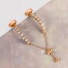 Compatible with Fitbit inspire 2 Bands Women, Adjustable Elegant style Stainless steel metal with diamonds Bands Compatible with Fitbit Inspire HRInspire bands Women (inspire 2, Rose Gold) view 3