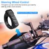 LBW Premium Motorcycle Dash Cam DVR: Wireless Motorcycle Carplay & Android Auto, Dual HD 1080P Cameras, 5.5" IP66 Waterproof Touch Screen, Remote Control, BT, Siri & Google Voice, Free 128G SD Card view 4