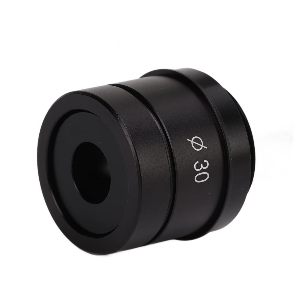 BROLEO Microscope 23.2mm 30mm Adapter, Compact 30mm Eyepiece Adapter Lightweight for Camera C/CS Port, BROLEOp5in263zdq