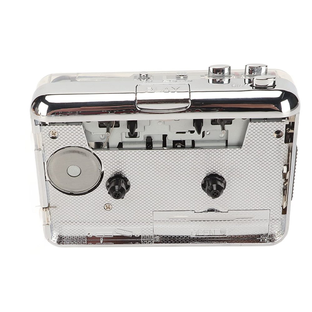 TON010 Cassette to MP3 Converter, Portable Cassette Player Recorder Converter, Captures MP3 Audio Music Via USB C, Cassette Recorder Player for Laptop CD Burners