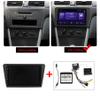 ADMLZQQ Double Din Car Stereo Multimedia with Bluetooth and 9" Touchscreen Android 11 for Skoda Rapid 2013-2017,with GPS/Car-Play Android/SWC/Backup Camera/Mirror Link/4G WiFi,Y2 2+32g view 2
