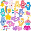 Care Bears and Tummy Emblems 100ct Vinyl Large Deluxe Stickers Variety Pack - Laptop, Water Bottle, Scrapbooking, Tablet, Skateboard, Indoor/Outdoor view 3