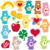 Care Bears and Tummy Emblems 100ct Vinyl Large Deluxe Stickers Variety Pack - Laptop, Water Bottle, Scrapbooking, Tablet, Skateboard, Indoor/Outdoor view 4