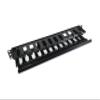 Equip 327318 19" Rack Mount Cable Management Panel - Black view 2