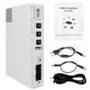 Mini UPS Battery Backup for LED Light WiFi Camera Router Modems Speaker 10400mAh UPS Uninterruptible Power Supply 5V 9V 12V (White) view 1