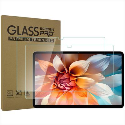 AKNICI 2-Pack Tempered Glass Screen Protector for Blackview Tab 18 Tablet 12 Inch, Ultra Clear Transparency Anti-Scratch 9H Hardness