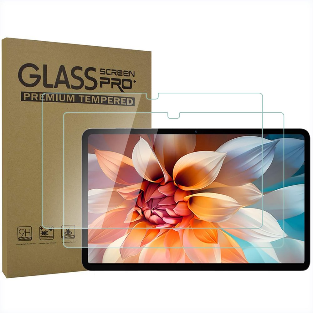 AKNICI 2-Pack Tempered Glass Screen Protector for Blackview Tab 18 Tablet 12 Inch, Ultra Clear Transparency Anti-Scratch 9H Hardness