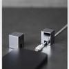 Eyepkildly Silvery Stainless Steel Cable Clips, Cord Organizer Cable Management, USB Cable Holder Wire,Wire Organizer for Desk, Wall, Car, Nightstand and Office Cable Management. (Silvery) view 4