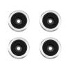 Homoyoyo Aluminum Speaker Feet Pads 4pcs Anti Vibration Feet for Amplifiers Speaker Base Pad view 1