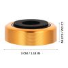 Homoyoyo 4pcs Amplifier Feet Pads Aluminum Plastic Base Pads for Furniture Speaker Isolation Reduce Noise view 2
