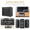 Homoyoyo 4pcs Amplifier Feet Pads Aluminum Plastic Base Pads for Furniture Speaker Isolation Reduce Noise view 3