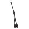 Gavigain Mini DIN 6 Pin to 2 Mini DIN 6 Pin Cable,2 Splitter 6 pin Mini Din Male to 2 Female Sockets Cable Mouse/Keyboard Y Splitter Cable Mini DIN 6 Pin Splitter Cable 1.0ft view 1