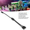 Gavigain Mini DIN 6 Pin to 2 Mini DIN 6 Pin Cable,2 Splitter 6 pin Mini Din Male to 2 Female Sockets Cable Mouse/Keyboard Y Splitter Cable Mini DIN 6 Pin Splitter Cable 1.0ft view 3
