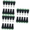 15pcs CCTV Security Camera Led Strip Power Supply Cable Dc Power Jack Connector Female to Male Adapter view 1