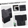 Didiseaon 2pcs Plastic Ethernet Splitter Adapter to Network Splitter for Easy Connection Avoid Cable Breaks for Use view 3