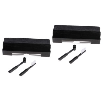 OSALADI 2sets Vinyl Record Cleaning Brush Records Scrubbing Tool for Dust Stains Fingerprints Static Design for -Term Care of Vinyl Albums