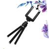 ifundom 3pcs Retractable Phone Tripod Section 2 Compact for 4-6 Inch Universal Camera Bracket Black view 2