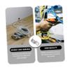 OSALADI 200pcs Cable Wire Organizers Cable Fixing Holders Easy Installation Suitable for Home Office and Car Use view 2