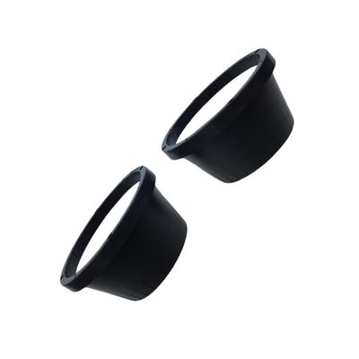 4pcs Car Speaker Cover Pad for Automotive Audio Speakers Material Easy Installation Vehicle Interior Decor