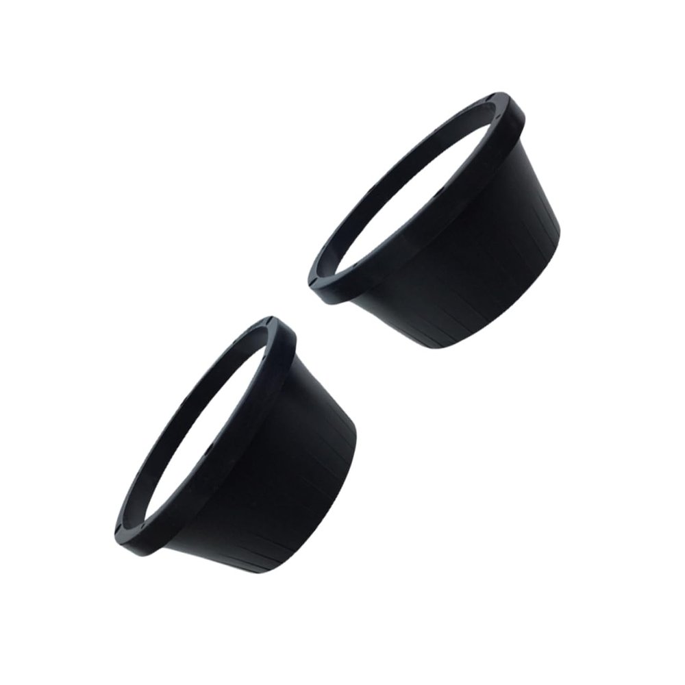 4pcs Car Speaker Cover Pad for Automotive Audio Speakers Material Easy Installation Vehicle Interior Decor