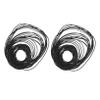Didiseaon 4packs Replacement Cassette Drive Belt for Tape Cassette Recorders Rubber Flexible view 1