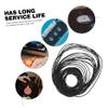 Didiseaon 4packs Replacement Cassette Drive Belt for Tape Cassette Recorders Rubber Flexible view 4