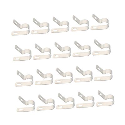 OSALADI 60pcs R-Type Cable Clips Wire Fixator Organizers for Tidy Fasteners for Use