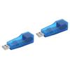 Uonlytech 2pcs USB Ethernet Adapter for Pc and Laptop and Play USB LAN Network Adapter Compact Design No External Power Required Compatible Various Devices view 1