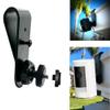 Rigid Rain Gutter Mount for Security Camera - Easy Install No Drill No Rust Design, 1/4-20" Thread Joint Holder (1 Pack,Black)-Compatible with Ring Stick Up Blink Outdoor Indoor 4th XT3 XT2 Camera view 1