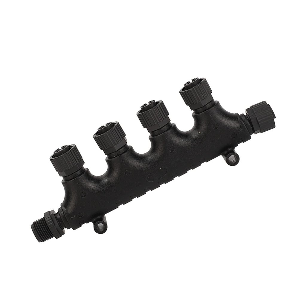 for NMEA 2000 N2K 4 Ports Tee Connector 5 Pin IP67 for Lowrance Networks