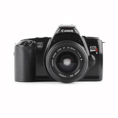 Canon EOS Rebel X 35MM SLR Film Camera w/Canon EF Auto Focusing AF Lens. Compatible with Color and B&W Film. Manual and Auto Shutter Settings are Available. (Renewed)