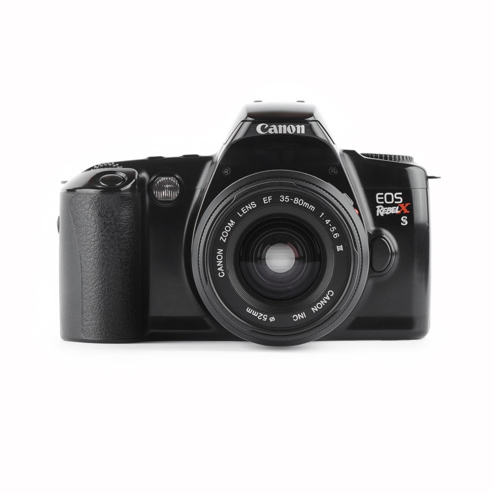 Canon EOS Rebel X 35MM SLR Film Camera w/Canon EF Auto Focusing AF Lens. Compatible with Color and B&W Film. Manual and Auto Shutter Settings are Available. (Renewed)