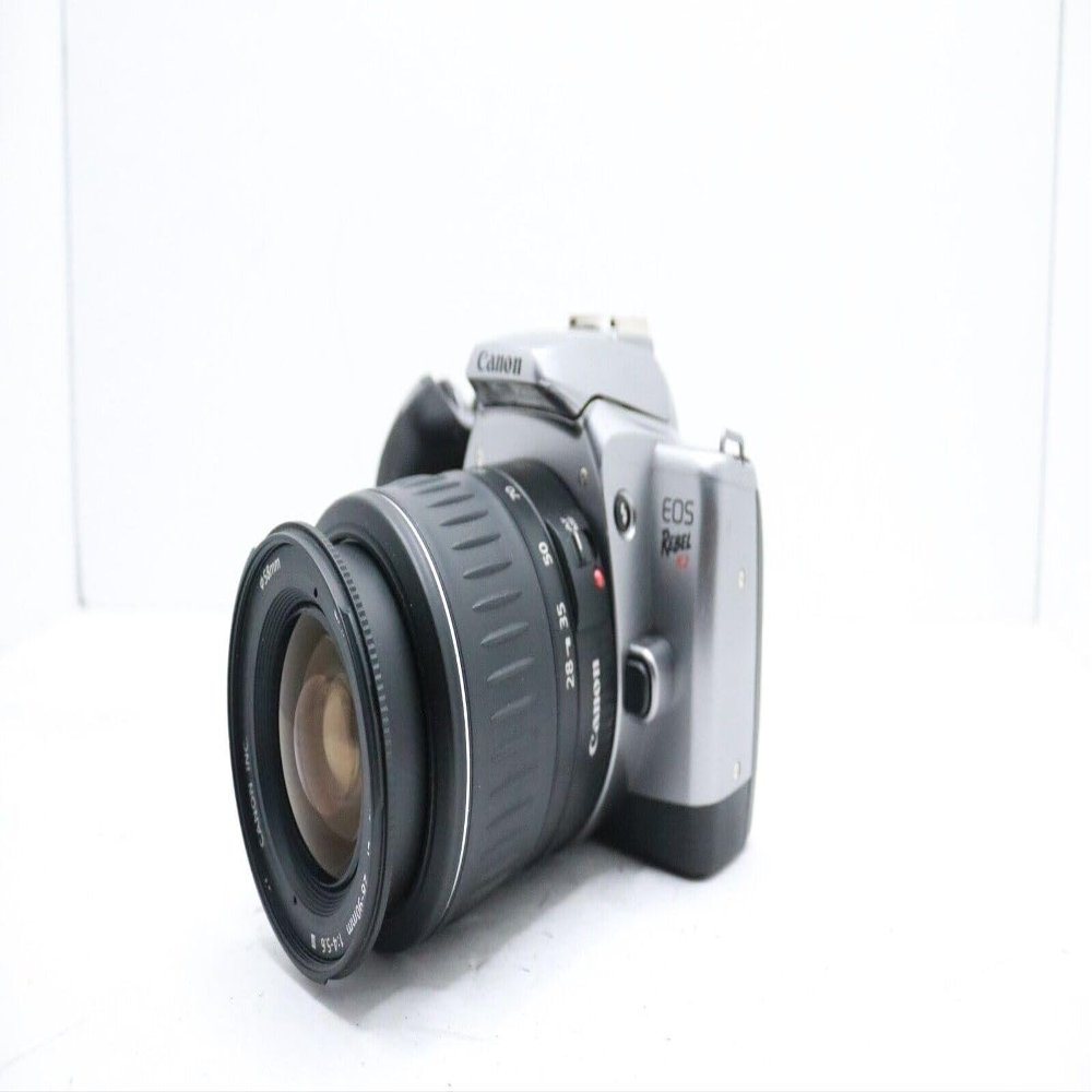Canon EOS Rebel K2 SLR 35mm Film Camera with EF Canon Auto Focusing AF Lens. Automatic and custom shutter settings, EF mount system, color & B&W film option. (Renewed)