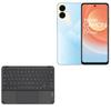 BoxWave Keyboard Compatible with Tecno Camon 19 Neo - SlimKeys Bluetooth Keyboard with Trackpad, Portable Slim TouchPad - Jet Black view 1