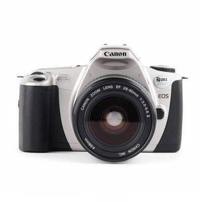 Canon Rebel 2000 SLR Film Camera with Canon 28-80mm EF Auto Focus Lens (Renewed)