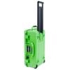 Pelican Air 1535 Carry-on Case by ColorCase - Lime Green - Medium Size Waterproof Case with Pick & Pluck Foam & Convoluted Lid Foam - Lime Green Handles & Latches view 2