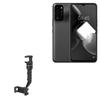 BoxWave Car Mount Compatible with Tecno Spark 8C - Rearview Mirror Car Mount, Rear View Mirror Adjustable GPS Car Mount - Jet Black view 1