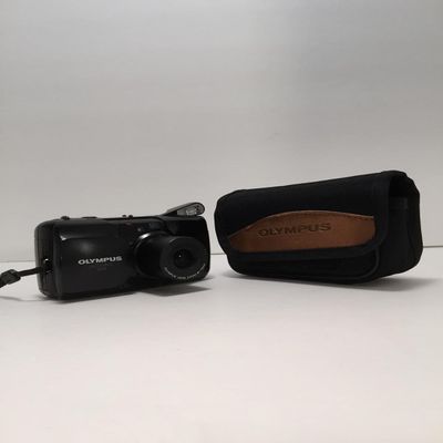 Olympus Stylus Epic 115 Point and Shoot 35MM Film Camera with Built in Flash, Auto Film Loader and 38-115MM Power Zoom Lens. (Renewed)