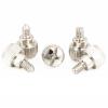 10Pcs 6#-32 * 6 Thread Teeth Computer PC Case Cooling Fan Toolless Adjustment Screw Thumbscrews Thumb Screw M3.5 (Color : 10pcsx5mm-01) view 1