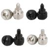 10-20Pcs 6#-32 * 6 Thread Teeth Computer PC Case Cooling Fan Toolless Adjustment Screw Thumbscrews Thumb Screw M3.5 (Color : M5x16 20pcs) view 4