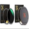 55mm Magnetic Variable ND8-128 MCUV Filters Kit (2 Pcs) 3-7 Stops Adjustable & MCUV Lens Protection Filters Kit with 28 Multi-Coated (Nano-X Series) view 1