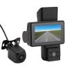 Dash Camera, High Definition Remote Monitoring 3 Lens Driving Recorder 1296P+720P+1080P 170 Wide Angle for Car view 2