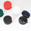 2 Pack DAYJOY Soft Silicone Protective Case Cover Compatible with Nothing CMF Buds Pro Earbuds, Protective Skin Sleeve with Key Chain (Black+Blue) view 4