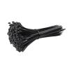 100PCS Black Cable Tie Self-Locking Plastic Nylon Tie Fastening lock up 3X100/120/150/200 Cable Tie Strap Nylon (Size : 4X150 2.6mm) view 1